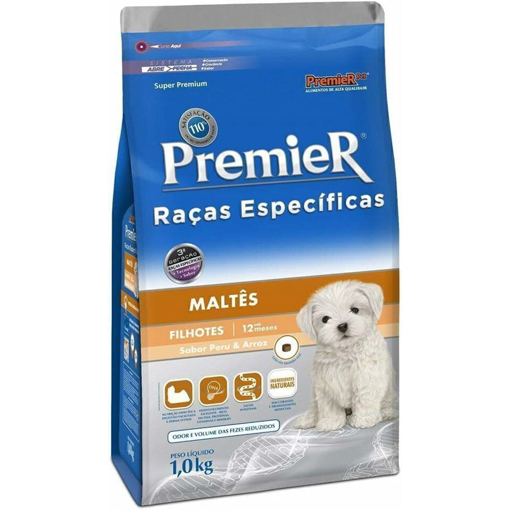 Ração Premier Maltês Filhotes – 1kg